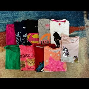 EUC set of 10 short sleeve t shirts